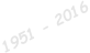 1951 - 2016
